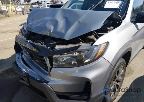 2023 Honda Ridgeline Sport из США, поврежденный, VIN 5FPYK3F19PB049330